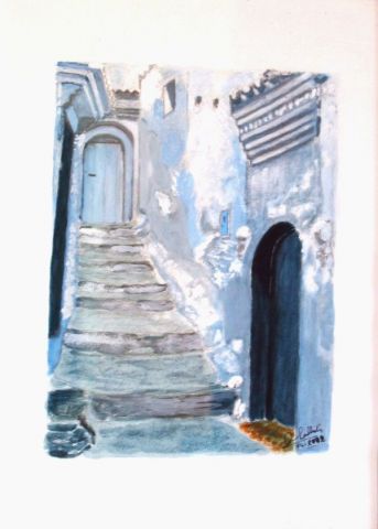 Ruelle de Chauenville bleu
